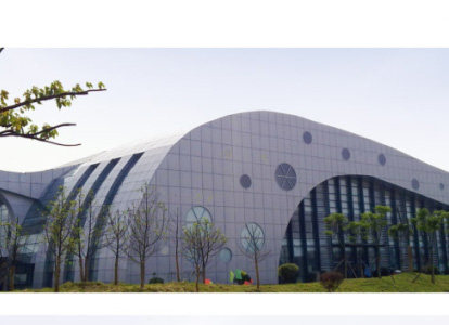 丽水会议中心外景网架工程
