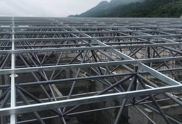 丽水仁怀冠英学校艺体楼网架